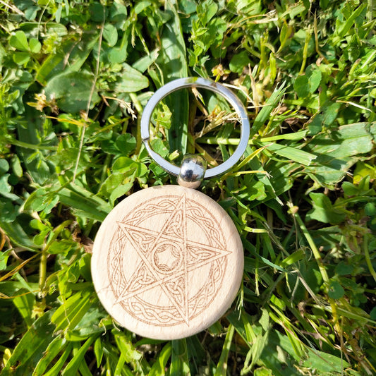 Porte clé; pentacle pentagramme